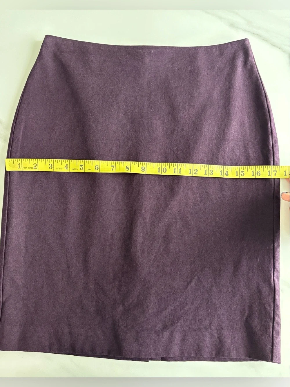 Banana Republic Plum Pencil Skirt Sz 0
